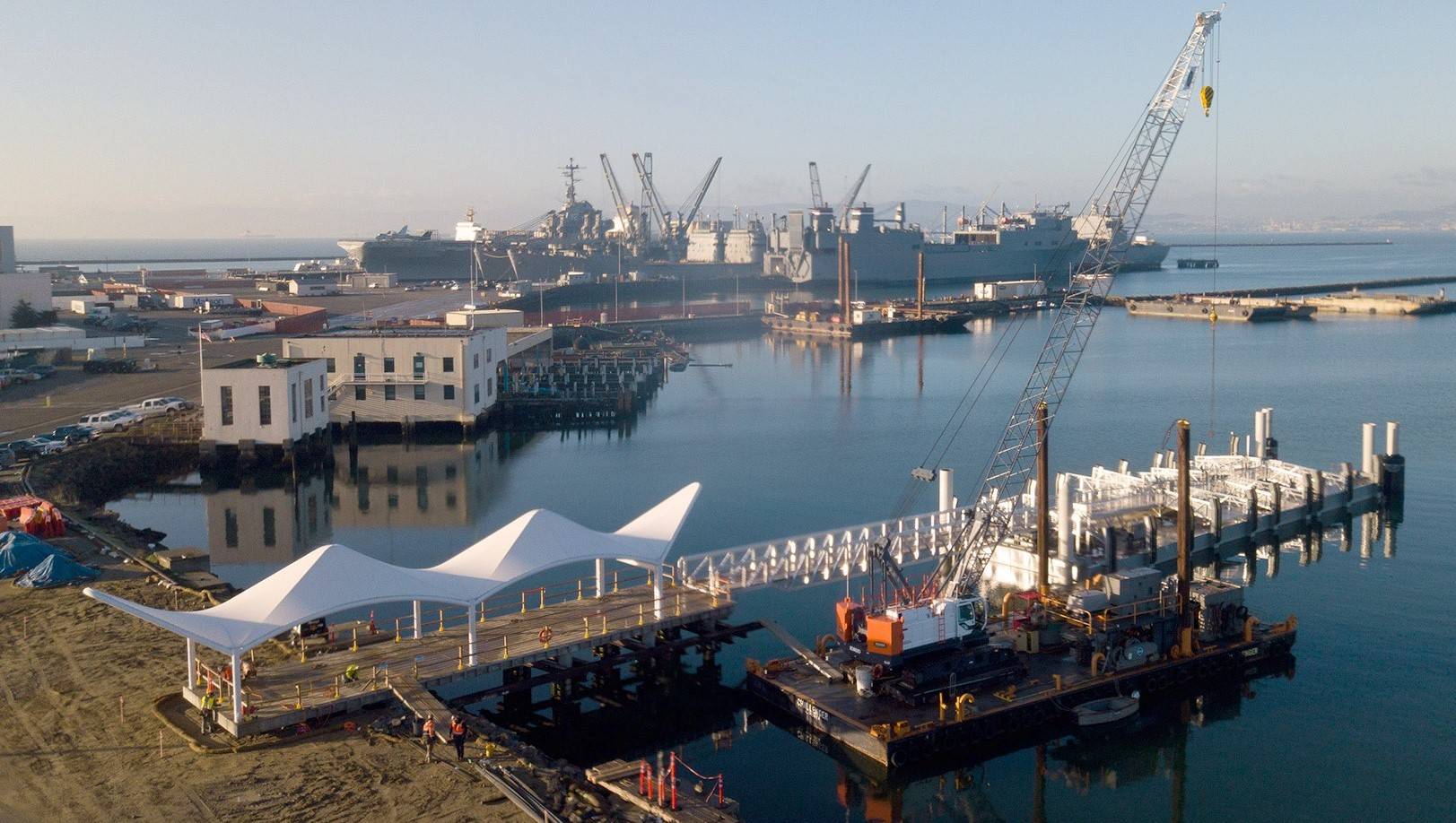 Alameda Seaplane Lagoon Terminal, Alameda Point, Alameda, California |  Liftech Consultants Inc